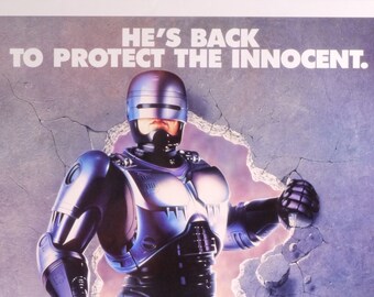 ロボコップ キャストサイン入り写真 2枚 - ピーター・ウェラー