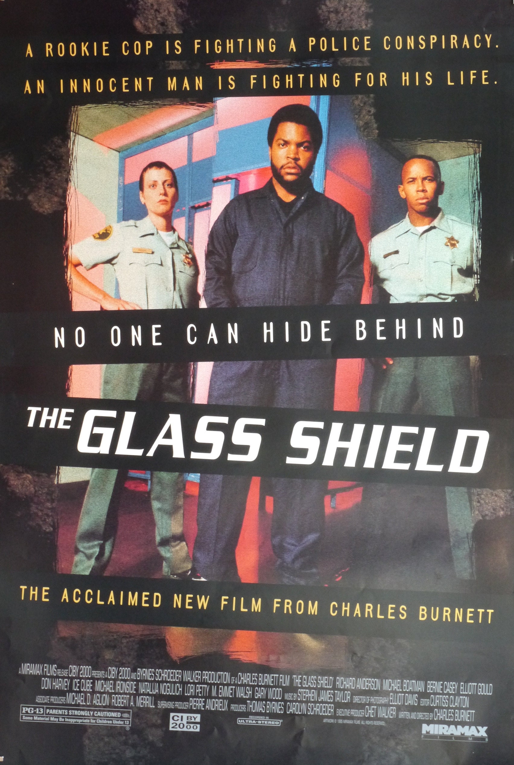 The Glass ShieldOriginal Movie Poster of Charles Etsy