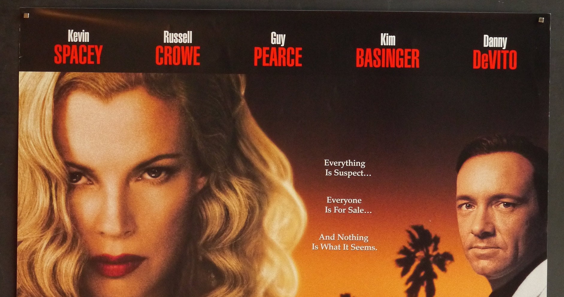 L.A コンフィデンシャル　USオリジナル映画ポスター Amazon.co.jp: Laコンフィデンシャル映画ポスター24 x 36