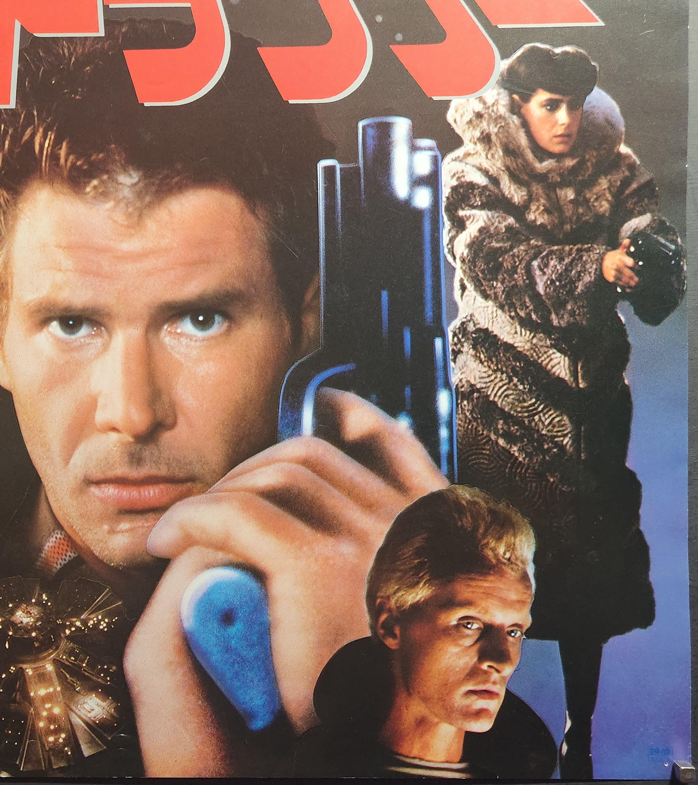 Blade Runner-Rare Original Vintage Movie Poster for Ridley Scotts