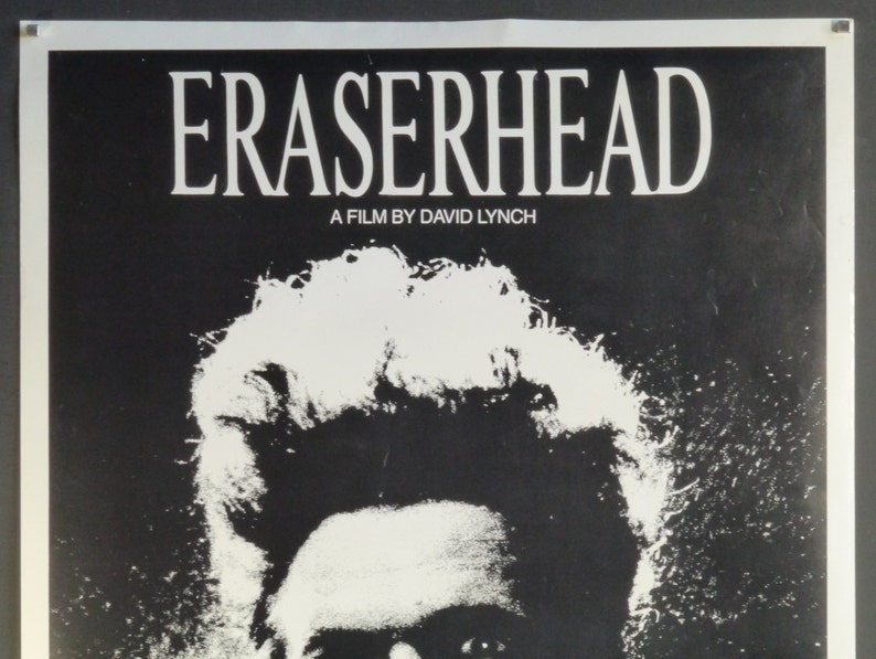 Eraserheadrare Original Vintage Poster of David Lynchs Etsy