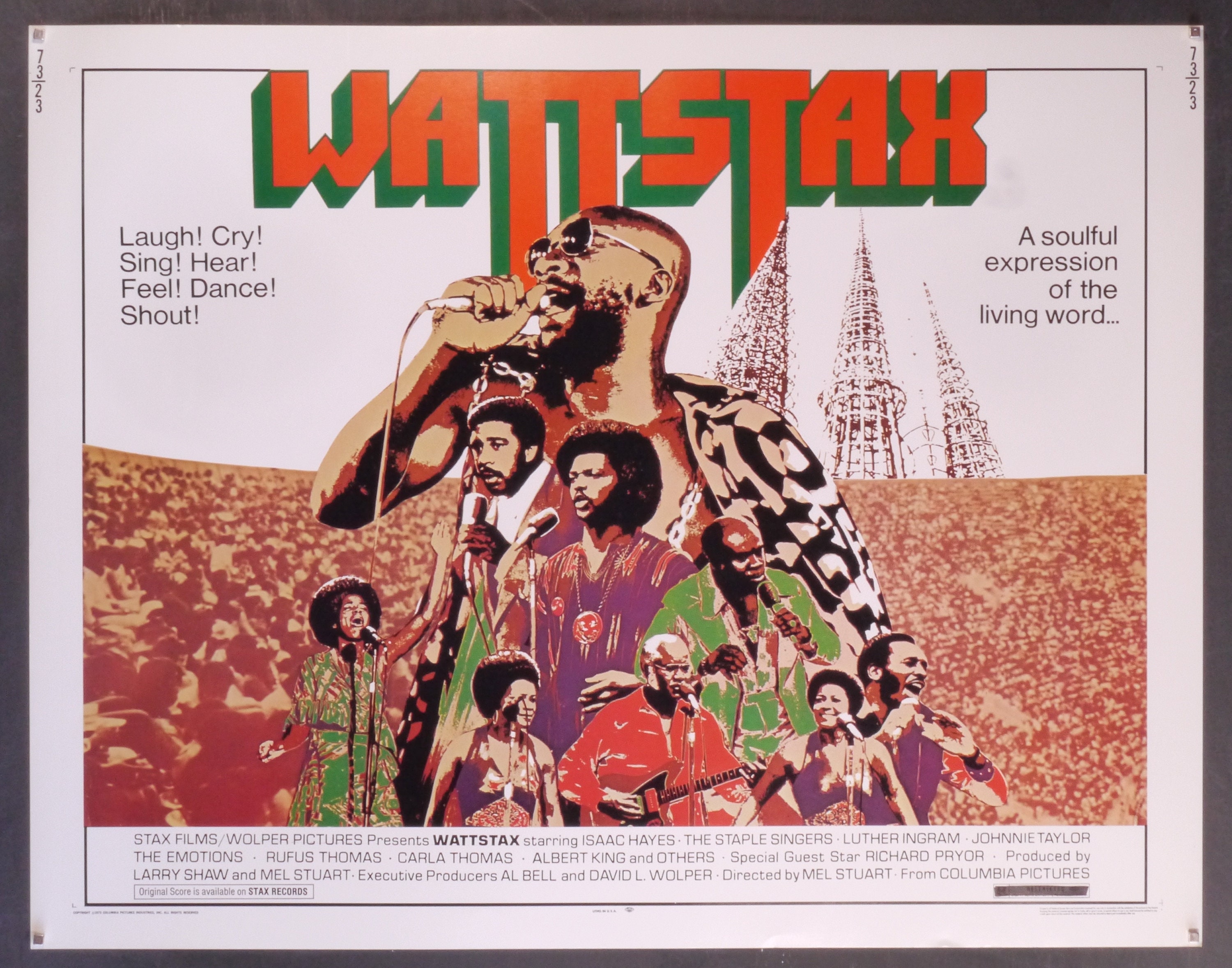 Wattstax アイザックヘイズアルバートキングステイプルズシスターズ 