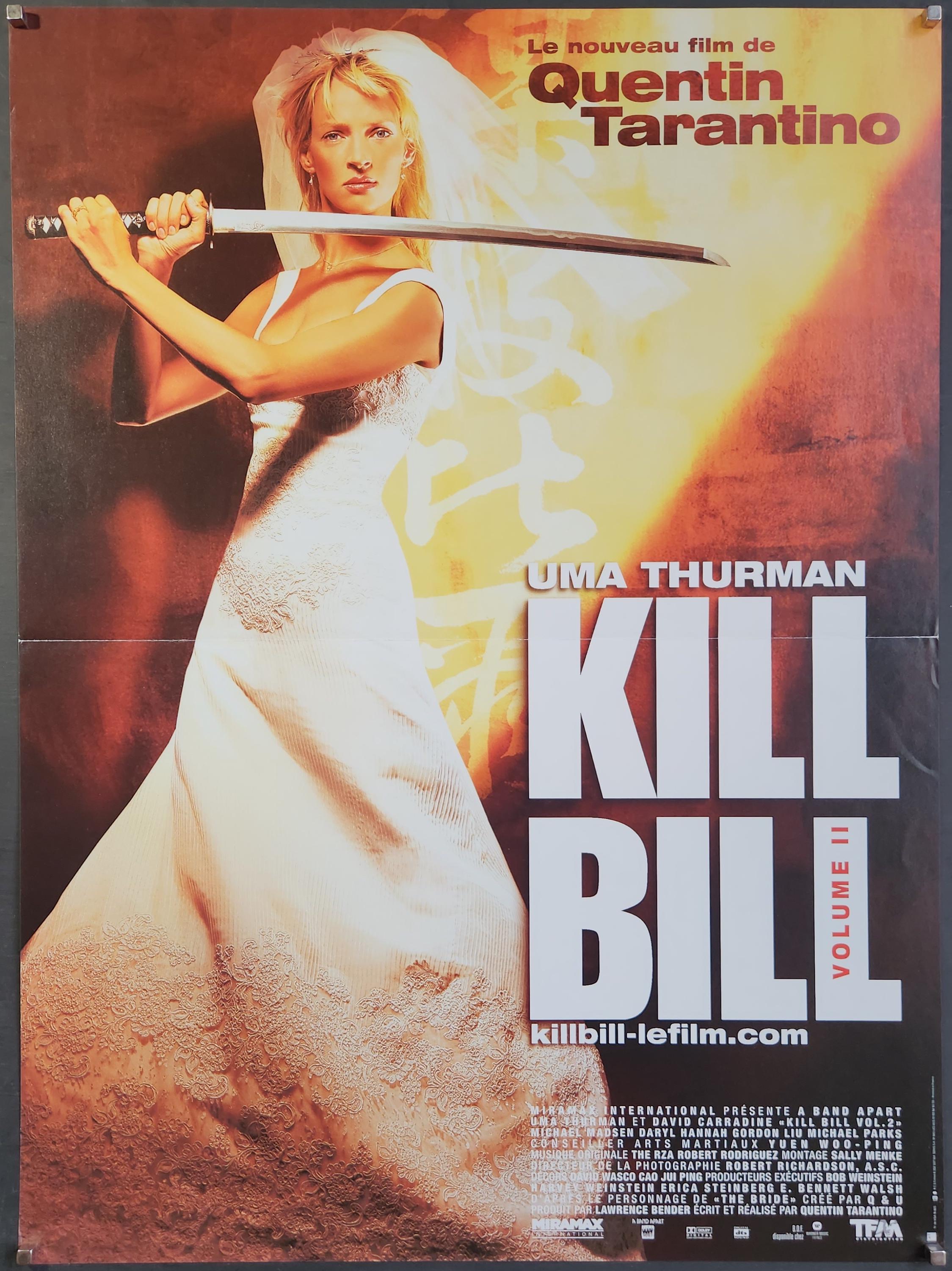 Kill Bill: Vol. 2-an Original Vintage Movie Poster of Quentin