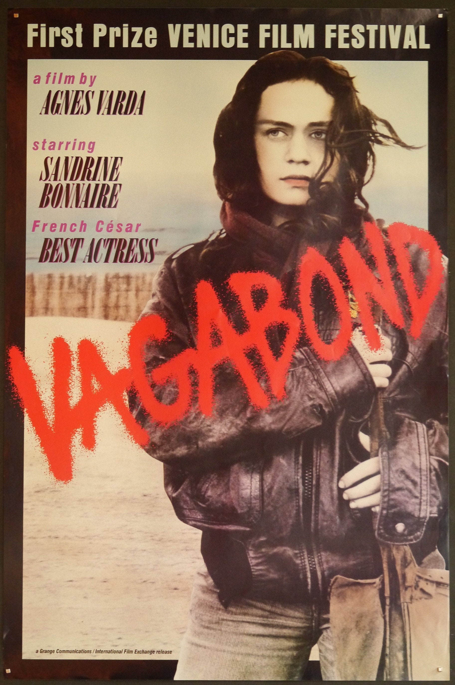 Vagabond-rare Original Vintage Movie Poster of Agnes Varda's