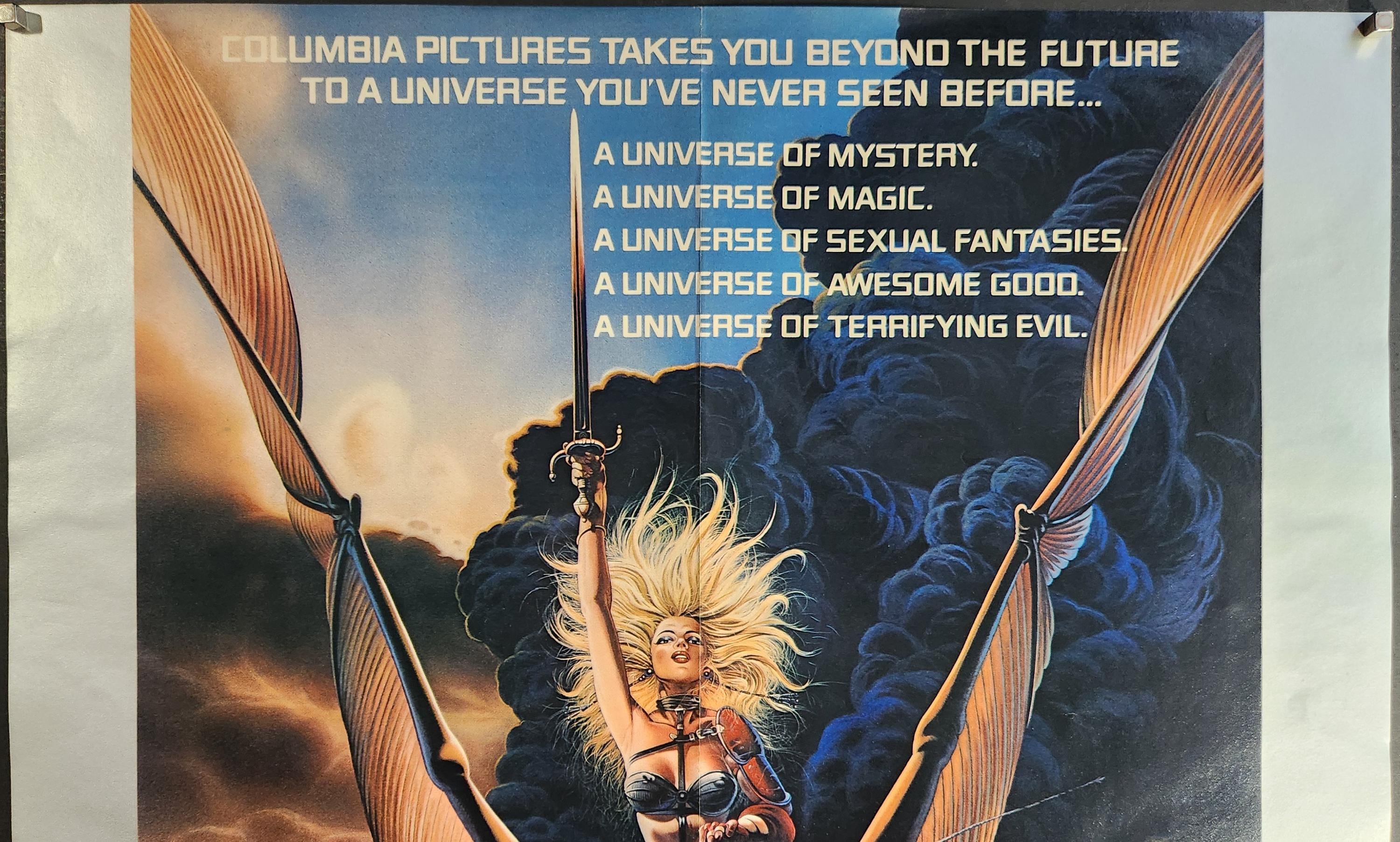 Heavy Metal-an Original Vintage Movie Poster of the Animated Sci