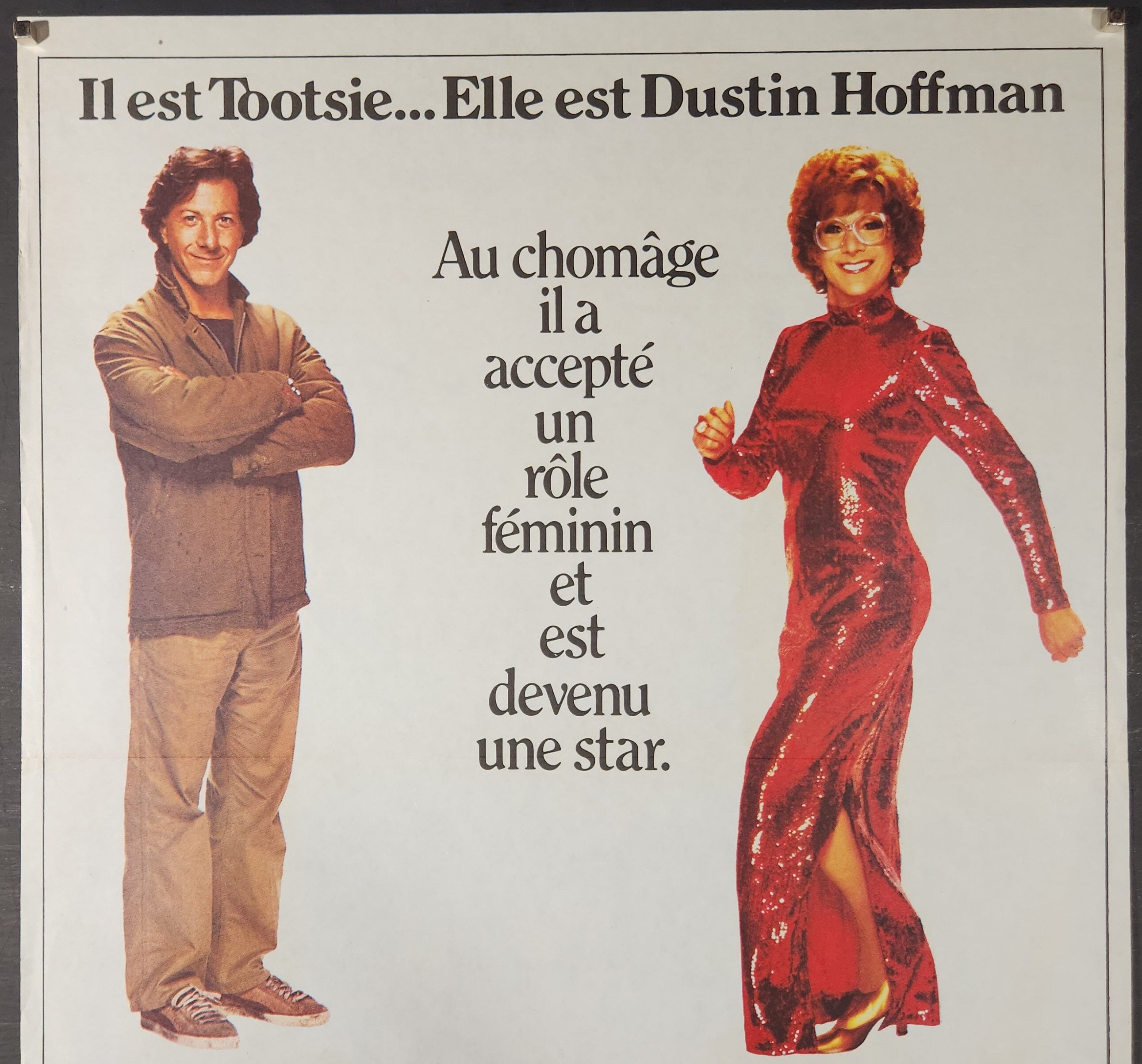 トッツィー　TOOTSIE USオリジナル映画ポスター tootsie_1982_japanese_b2_origi