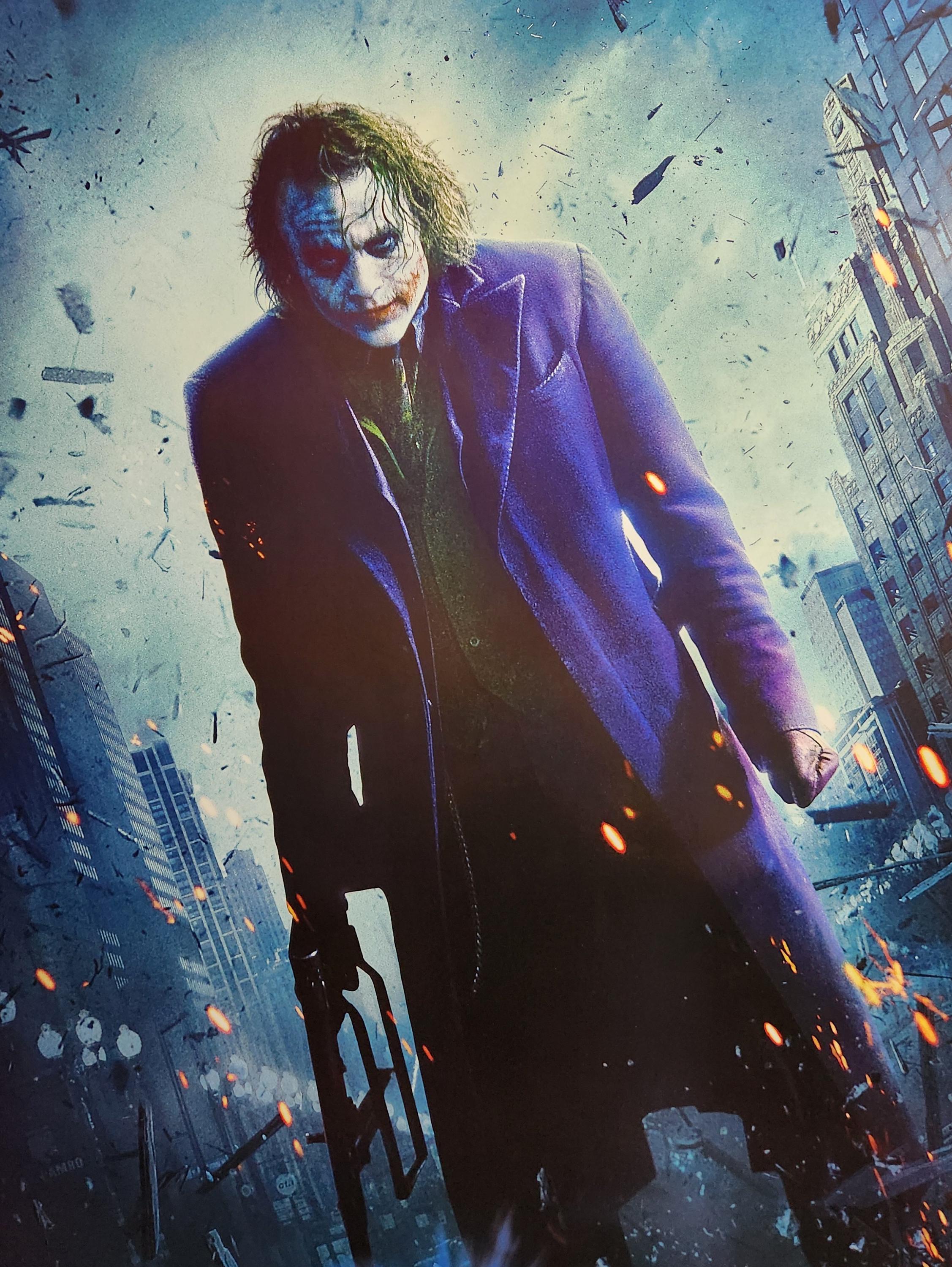 The Dark Knight-An Original Movie Poster for Christopher Nolans