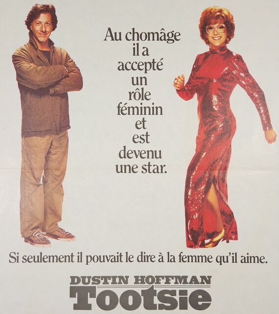 Tootsie-original Vintage Movie Poster of Sydney Pollack's