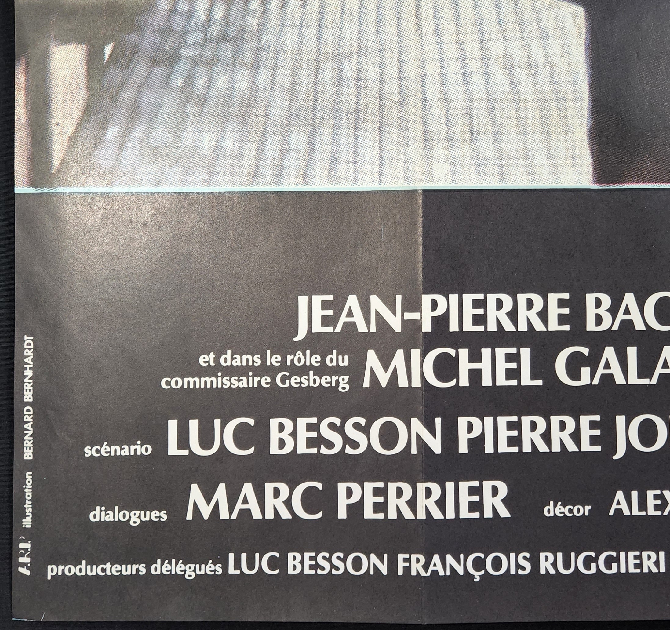 Subway-An Original Vintage French Movie Poster for Luc Bessons New