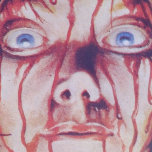 Cartel de película vintage Carrie-Original de la obra maestra de terror psíquico de Brian De Palma con Sissy Spacek, Piper Laurie y John Travolta