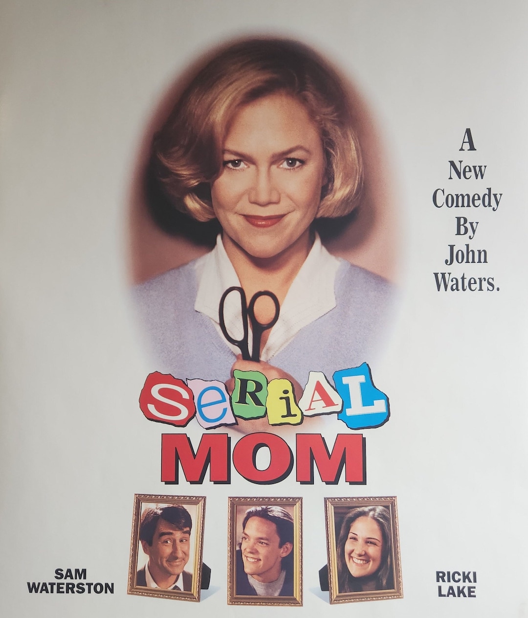 Serial Mom-original Vintage Movie Poster of John Water's Lyrical Tale - Was Serial Mom Based On A True Story