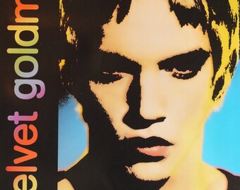 Velvet Goldmine-an Original Vintage Movie Poster for Todd Haynes