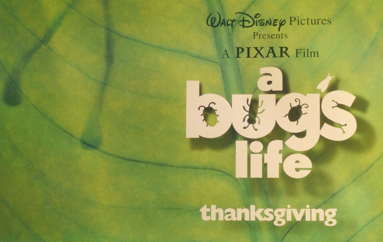 A Bug's Life-original Vintage Movie Poster for Pixar's Epic Bug Odyssey ...