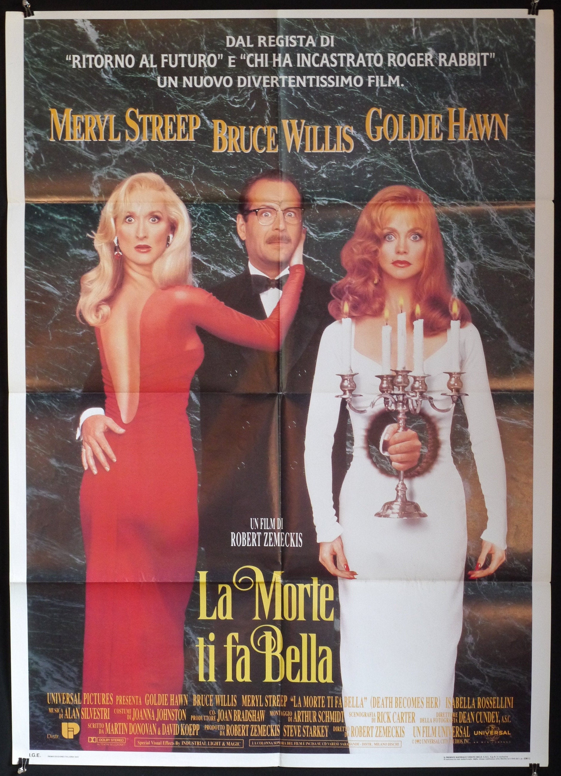Death Becomes Her-an Original Vintage Movie Poster for the - Etsy