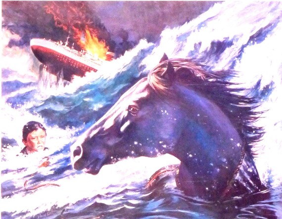 The Black Stallion-an Original Vintage Movie Poster of Carroll
