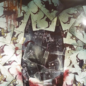 Póster original de la película Batman: El caballero de la noche, de Christopher Nolan, segunda parte de la trilogía de Batman con Christian Bale, Heath Ledger y Gary Oldman