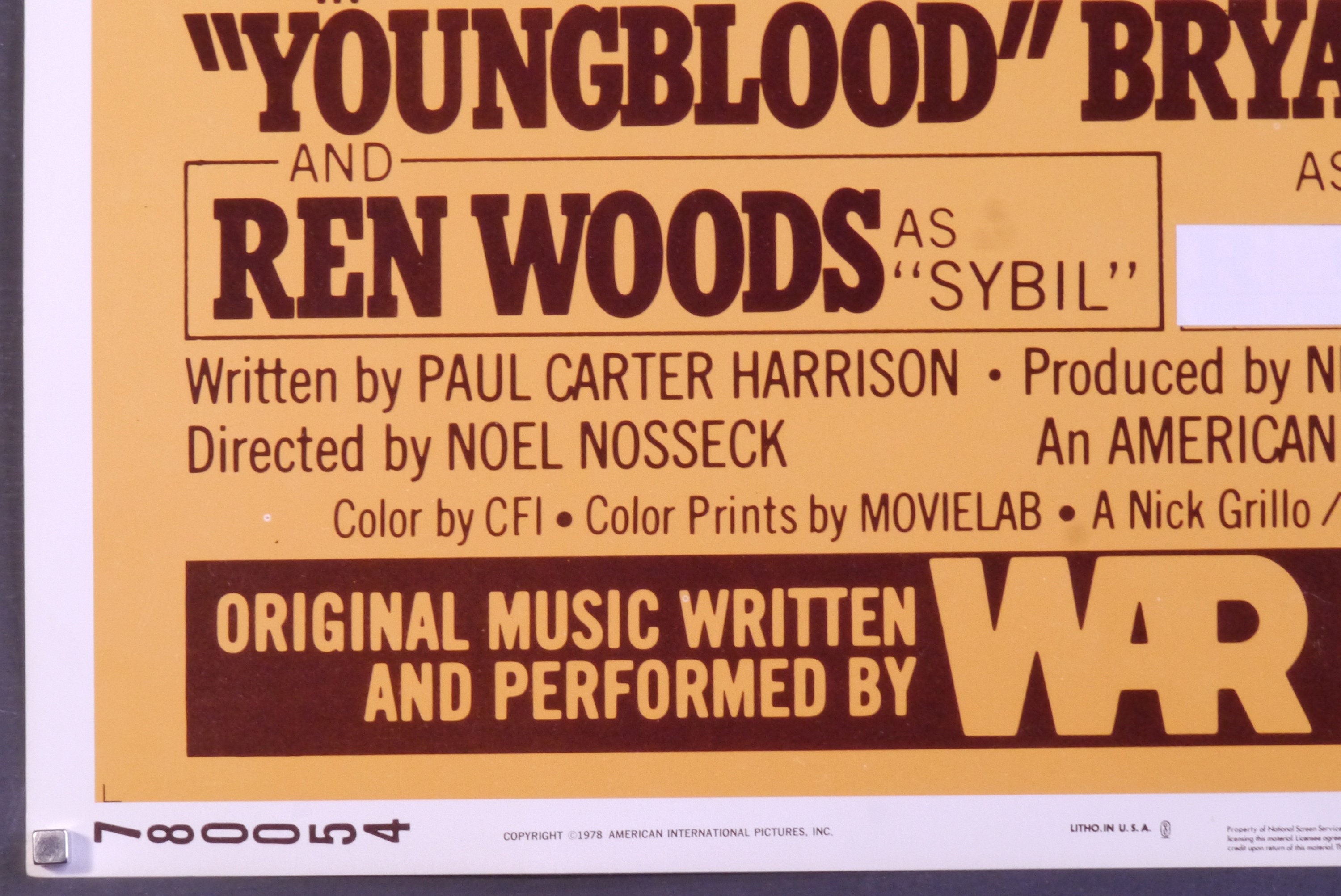 Youngblood-original Vintage Movie Poster of a Coming of Age Story