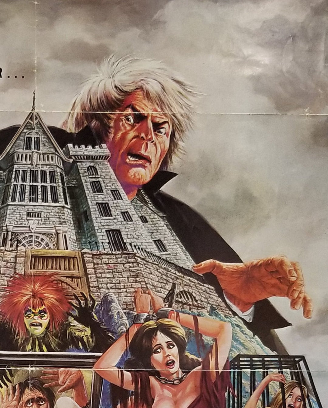 1971年 当時物 ザ・ブッチャー ポスター ホラー ☆あの殺人鬼・・・ブッチャーが突如来襲!☆ 78第1次サマー