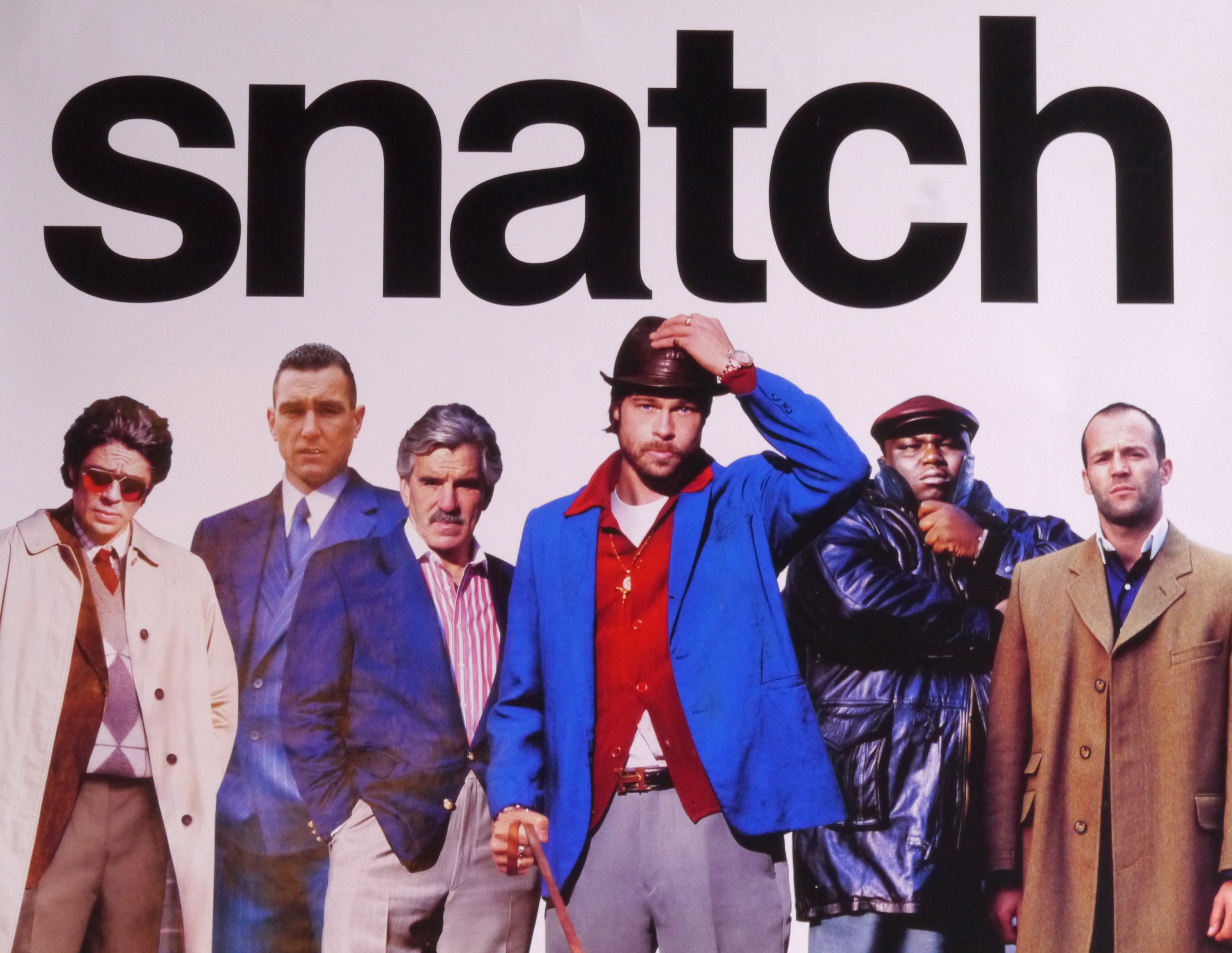 Snatch-original Vintage Movie Poster of Guy Ritchies