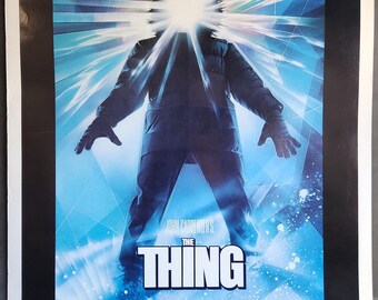 T-shirt The Thing - Affiche Japonaise Du Film, Homme, Blanc, Tailles S à 5XL