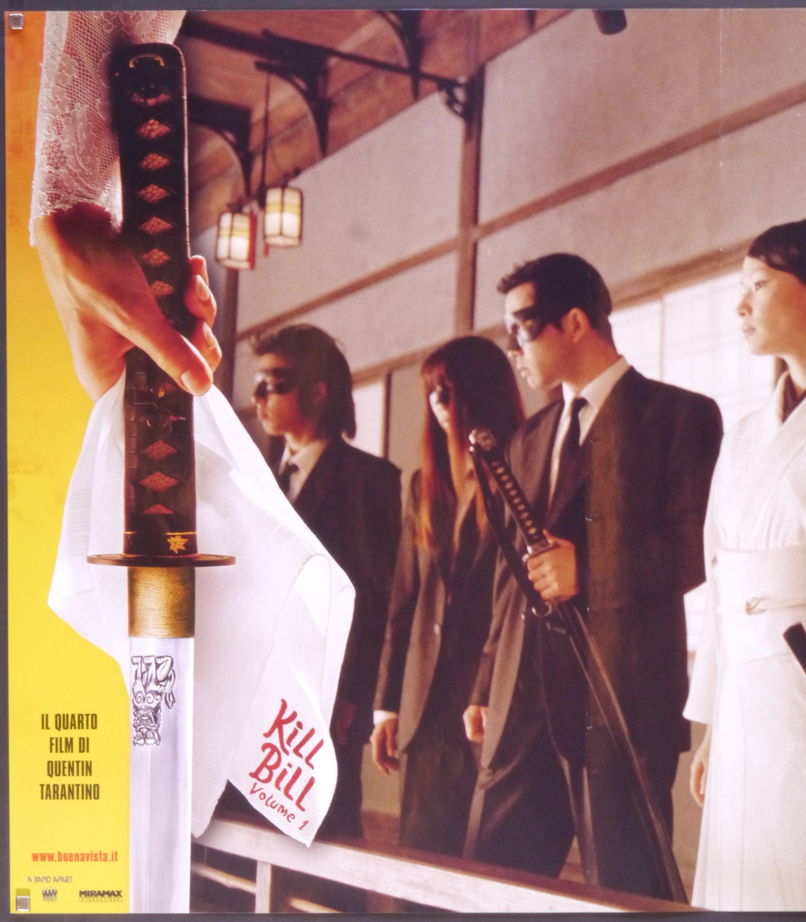 KILL BILLキルビル ザ・ブライドタランティーノ ユマ・サーマン uma-thurman-during-kill-bill-