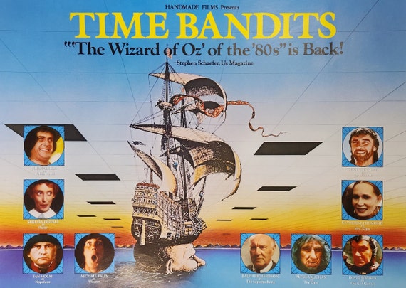 バンデットQ TIME BANDITS USオリジナル映画ポスター バンデットQ TIME BANDITS USオリジナル映画ポスター Amazon.com