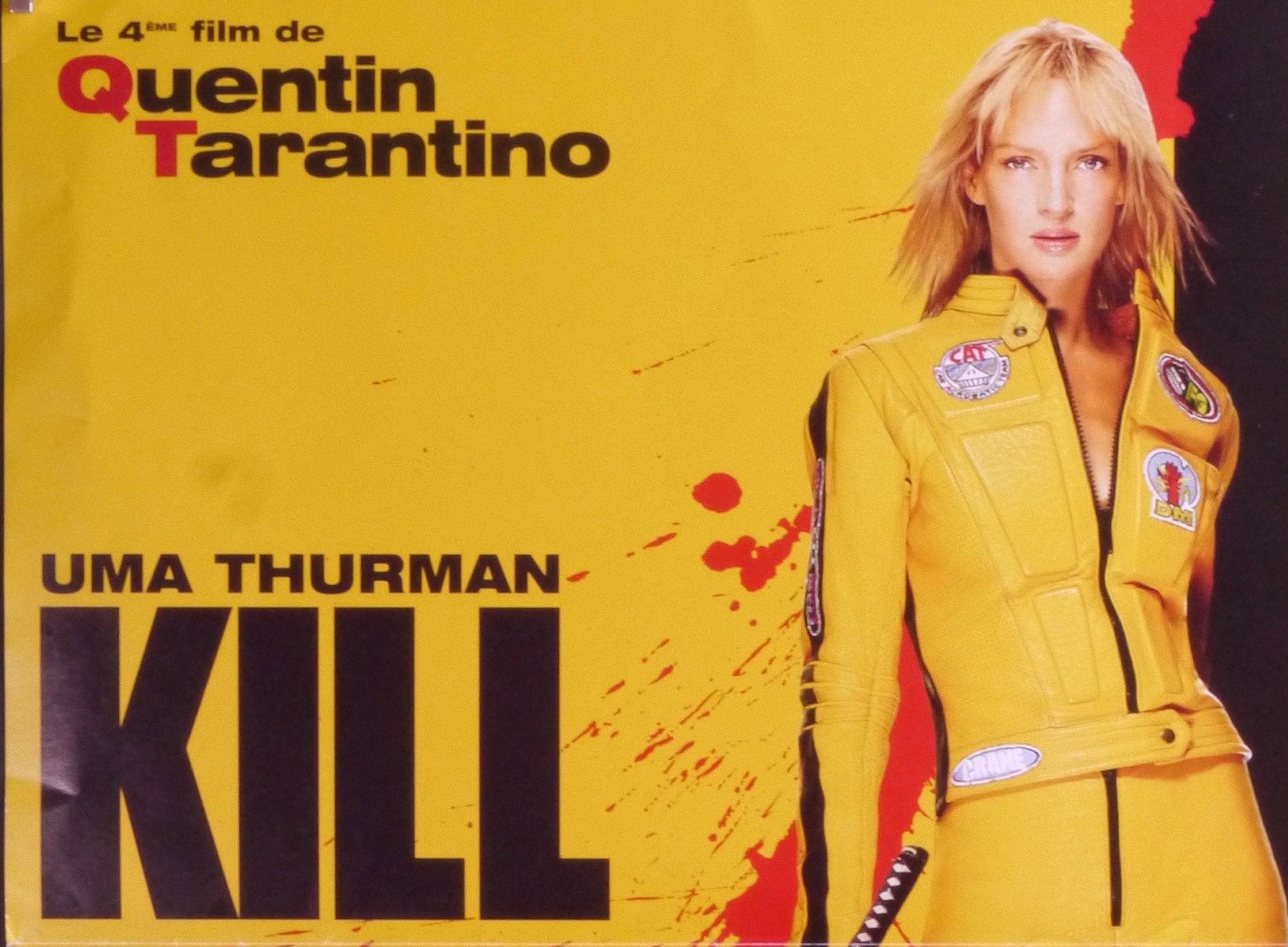 2003年 当時もの 映画 キルビル Kill Bill ハンカチ 非売品 2003年 当時もの 映画 キルビル Kill Bill ハンカチ 非売品