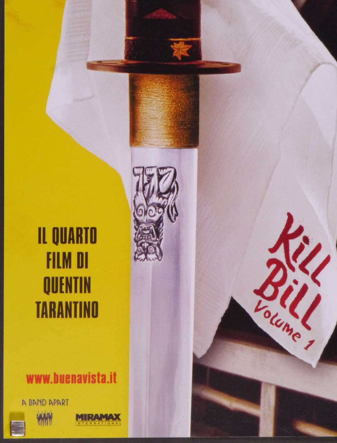 ユマ・サーマン 直筆サイン入り写真 キル・ビル Vol.1 ユマ・サーマン 直筆サイン入り写真 キル・ビル Vol.1 ユマ・サーマン