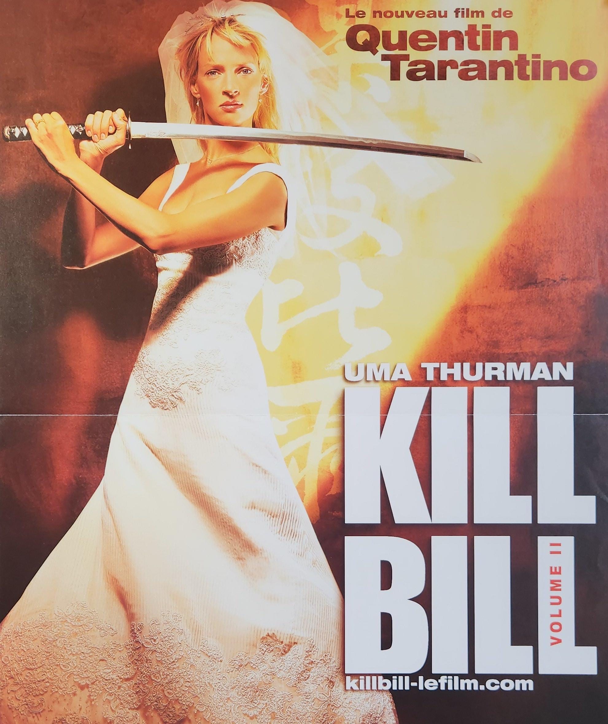 Kill Bill: Vol. 2-an Original Vintage Movie Poster of Quentin