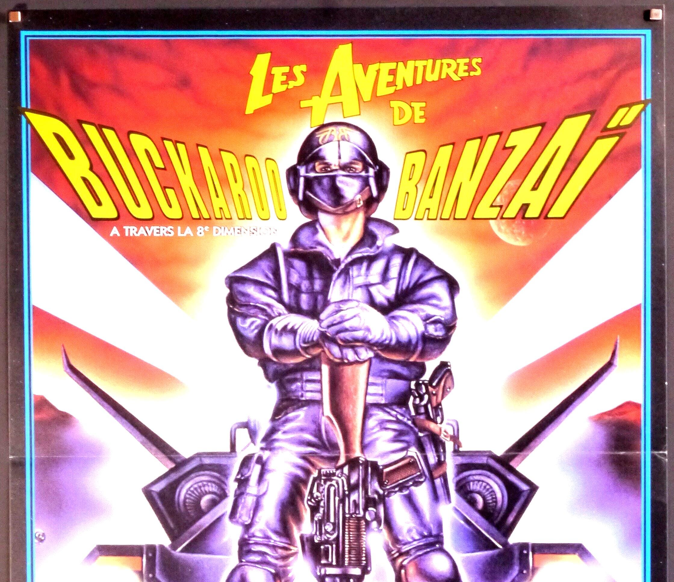 The Adventures of Buckaroo Banzai-original Vintage French Movie