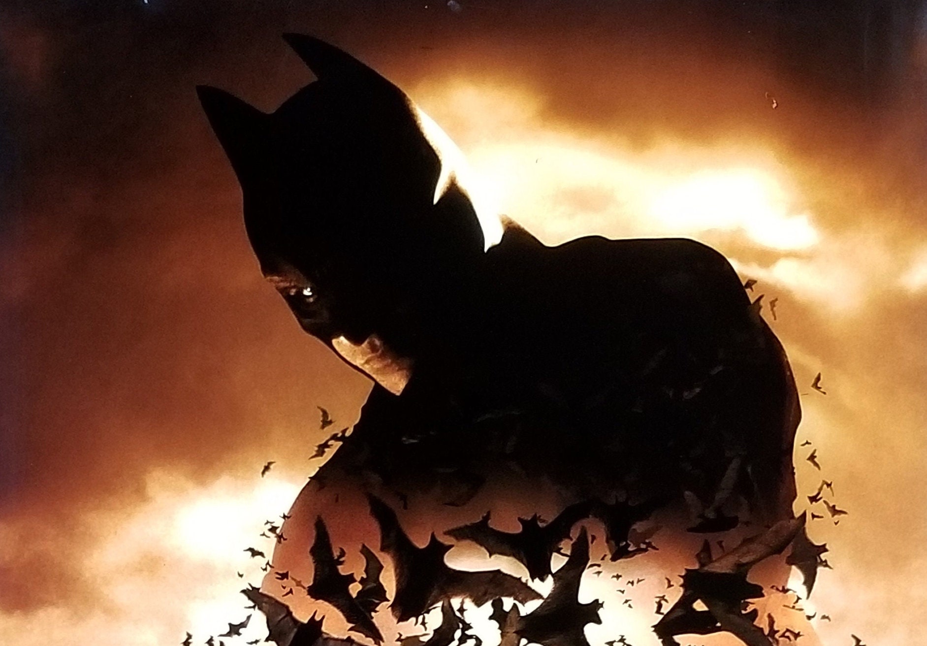 Batman Begins-original Teaser Movie Poster for Christopher - Etsy Canada