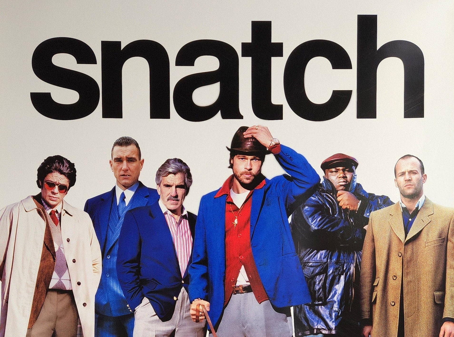 Snatch-original Vintage Movie Poster of Guy Ritchies pic