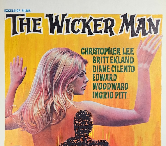 The Wicker Mana Rare Original Vintage Movie Poster of Anthony Etsy