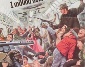 The Taking of Pelham One Two Three-rare Original Vintage Movie