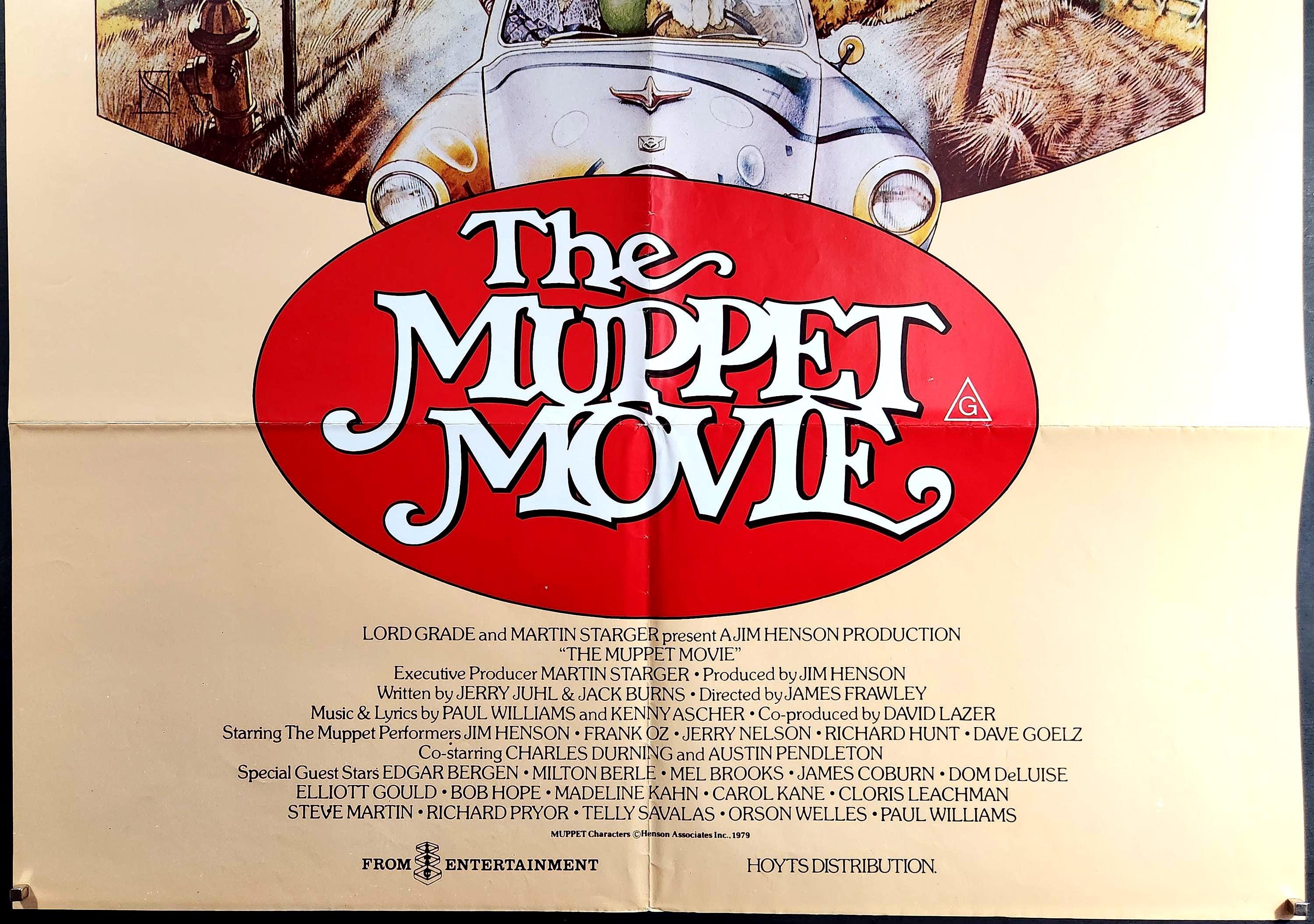 The Muppet Movie-an Original Vintage Movie Poster of the First Muppet ...