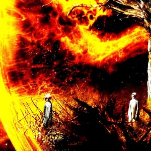 The Fountain - Un poster originale del film di Darren Aronofsky, storia d'amore esistenziale e di flessione temporale con Hugh Jackman e Rachel Weisz