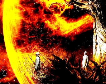 The Fountain-An Original Movie Poster of Darren Aronofsky&#39;s Existential Time Bending Romance with Hugh Jackman and Rachel Weisz