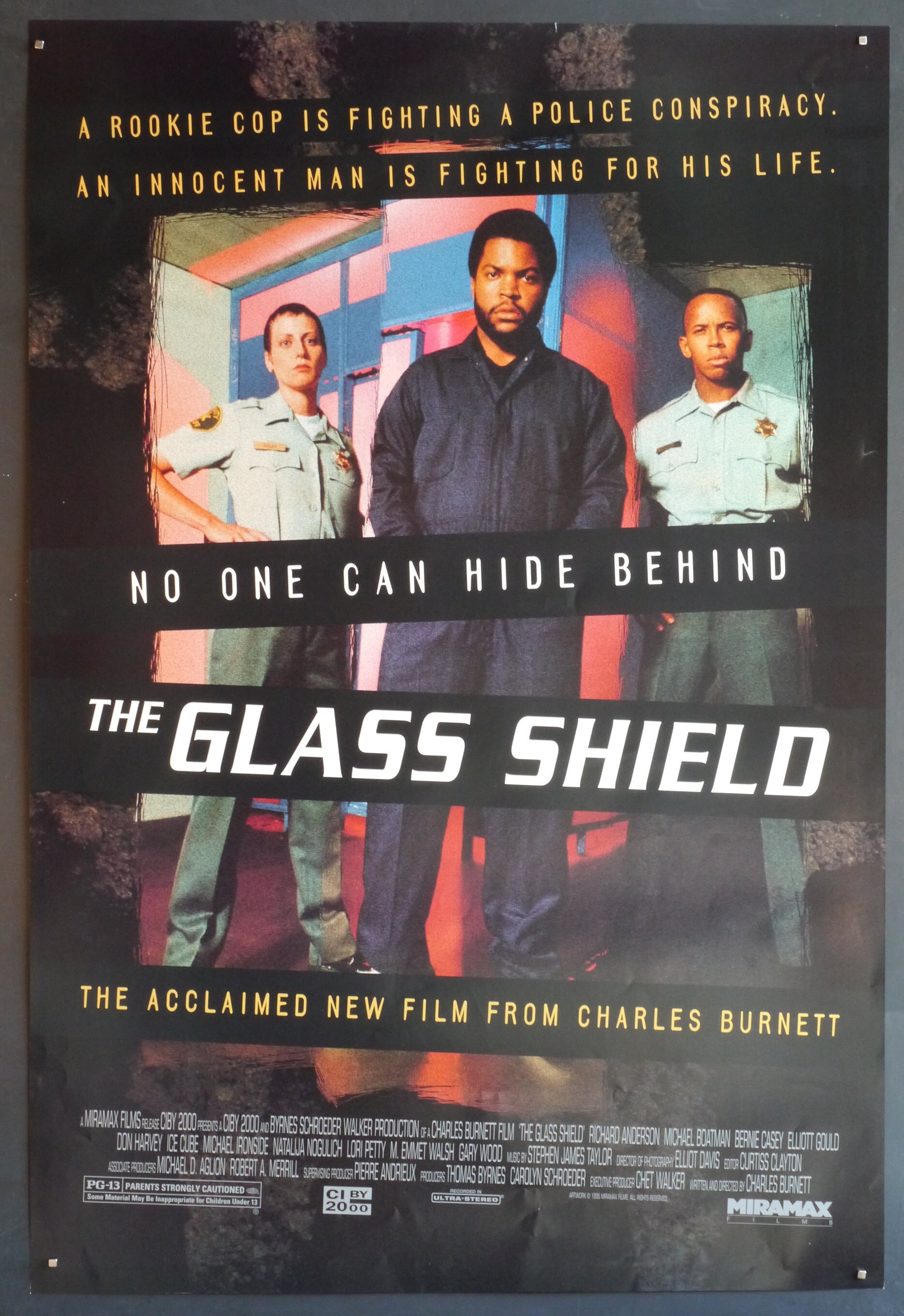 The Glass Shieldoriginal Movie Poster of Charles Etsy