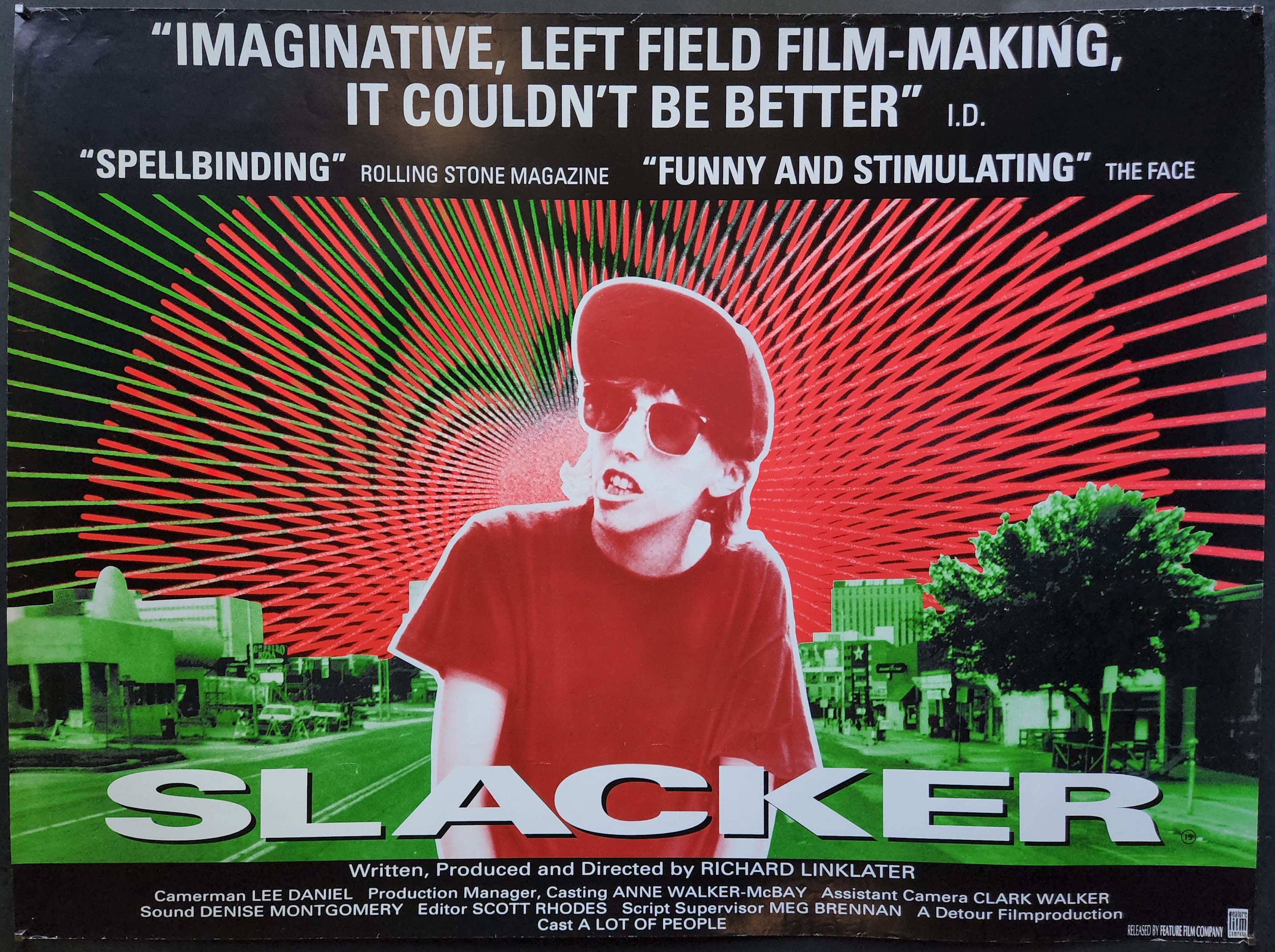 スラッカー - リチャード・リンクレイター監督の 1990 年代テキサス州