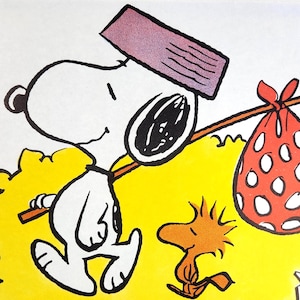 Snoopy Come Home-An Original Vintage Movie Poster of Charles Schulz&#39;s Epic Adventure with Woodstock, the Newest Member of the Peanuts Gang