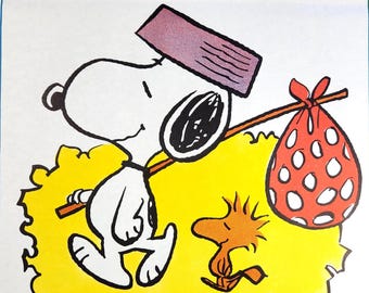 Snoopy Come Home-An Original Vintage Movie Poster of Charles Schulz's Epic Adventure with Woodstock, the Newest Member of the Peanuts Gang