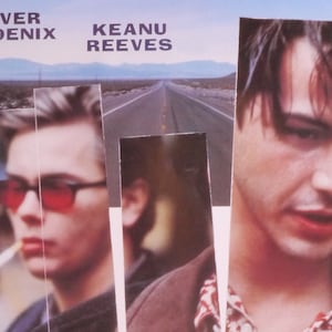 My Own Private Idaho-A Rare Original Vintage Movie Poster of Gus Van Sant&#39;s Pacific Northwest Poetry with River Phoenix and Keanu Reeves