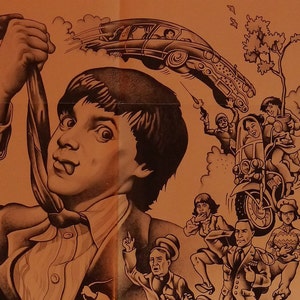 Harold and Maude-An Original Vintage Movie Poster for the 1970s ReRelease of Hal Ashby&#39;s Comic Love Story with Bud Cort and Ruth Gordon