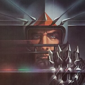 RoboCop-A Rare Original Release Vintage French Movie poster for Paul Verhoeven/'s 1980s Futuristic Sci Fi Satire with Peter Weller as Murphy