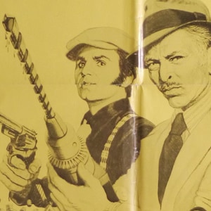 Mean Frank and Crazy Tony-Original Vintage Movie Poster of the Action-Packed Genovese Prison Caper con Lee Van Cleef y Tony Lo Bianco