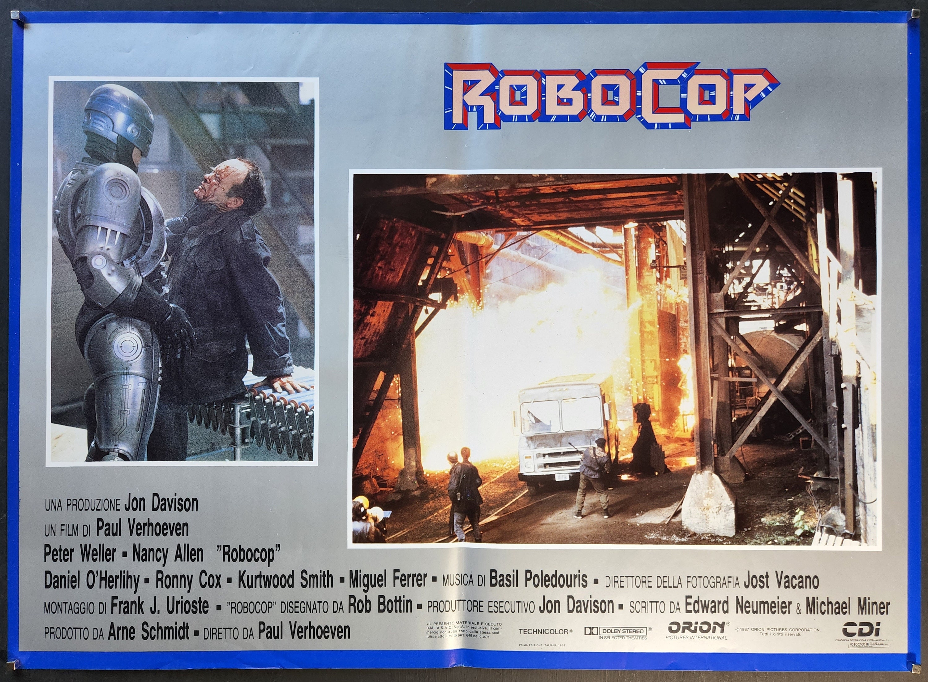 ロボコップ - ピーター・ウェラー、ナンシー・アレン、ロニー