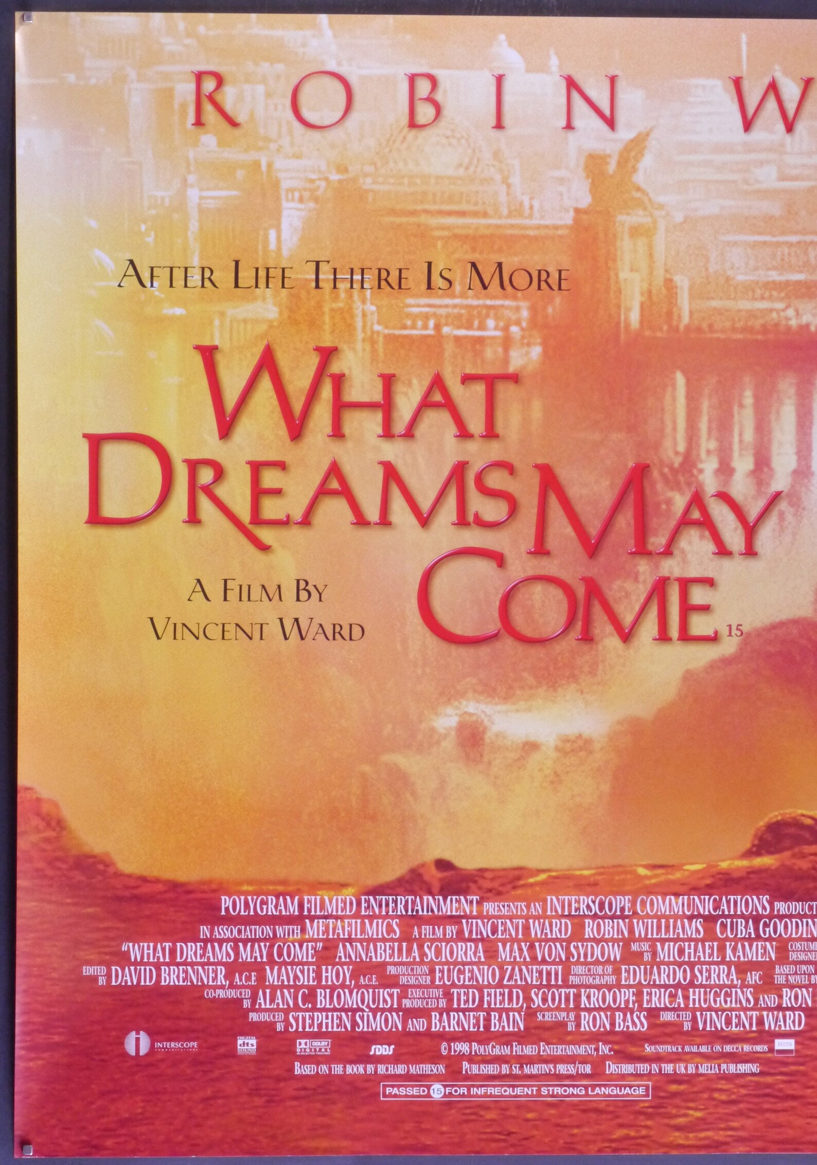What Dreams May Comean Original Vintage Movie Poster of Etsy