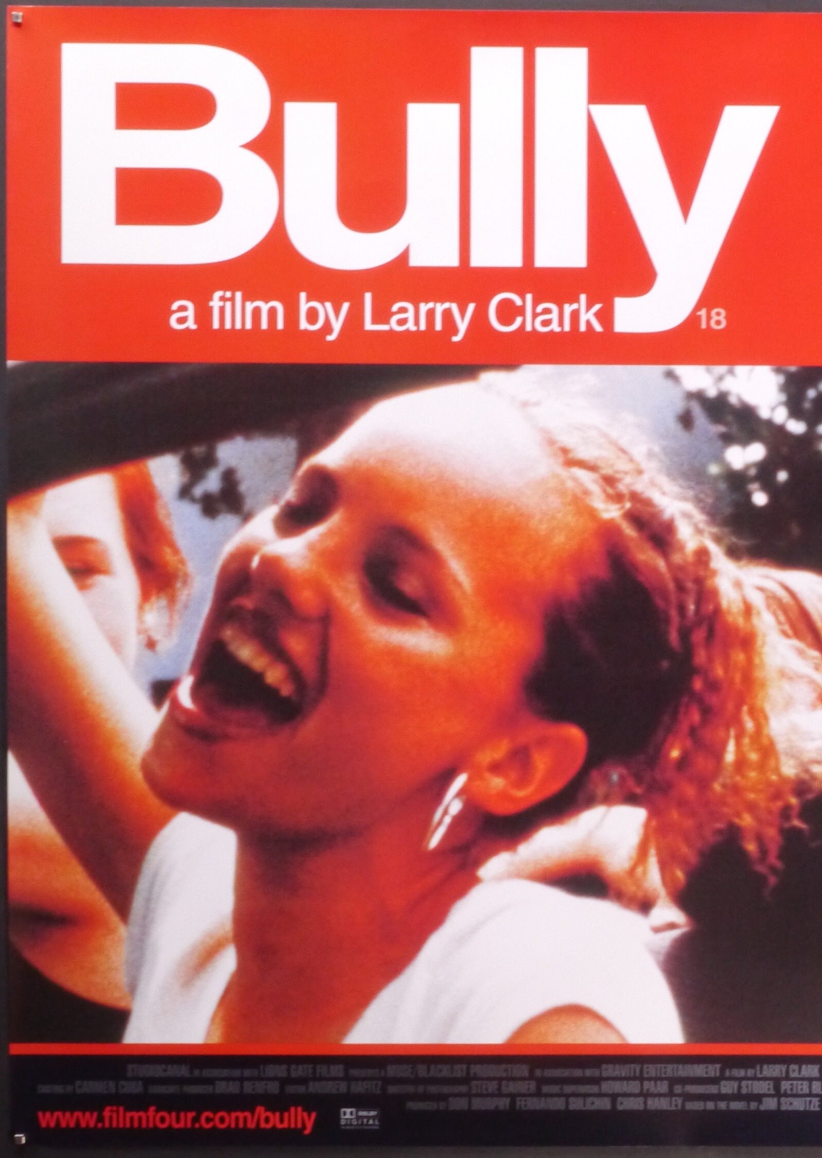 BULLY ブリー POSTER ポスター LARRY CLARK KIDS Bully-original Vintage Movie Poster of Larry Clarks Tale of