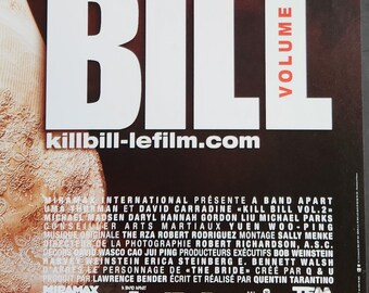 Kill Bill: Vol. 2-an Original Vintage Movie Poster of Quentin