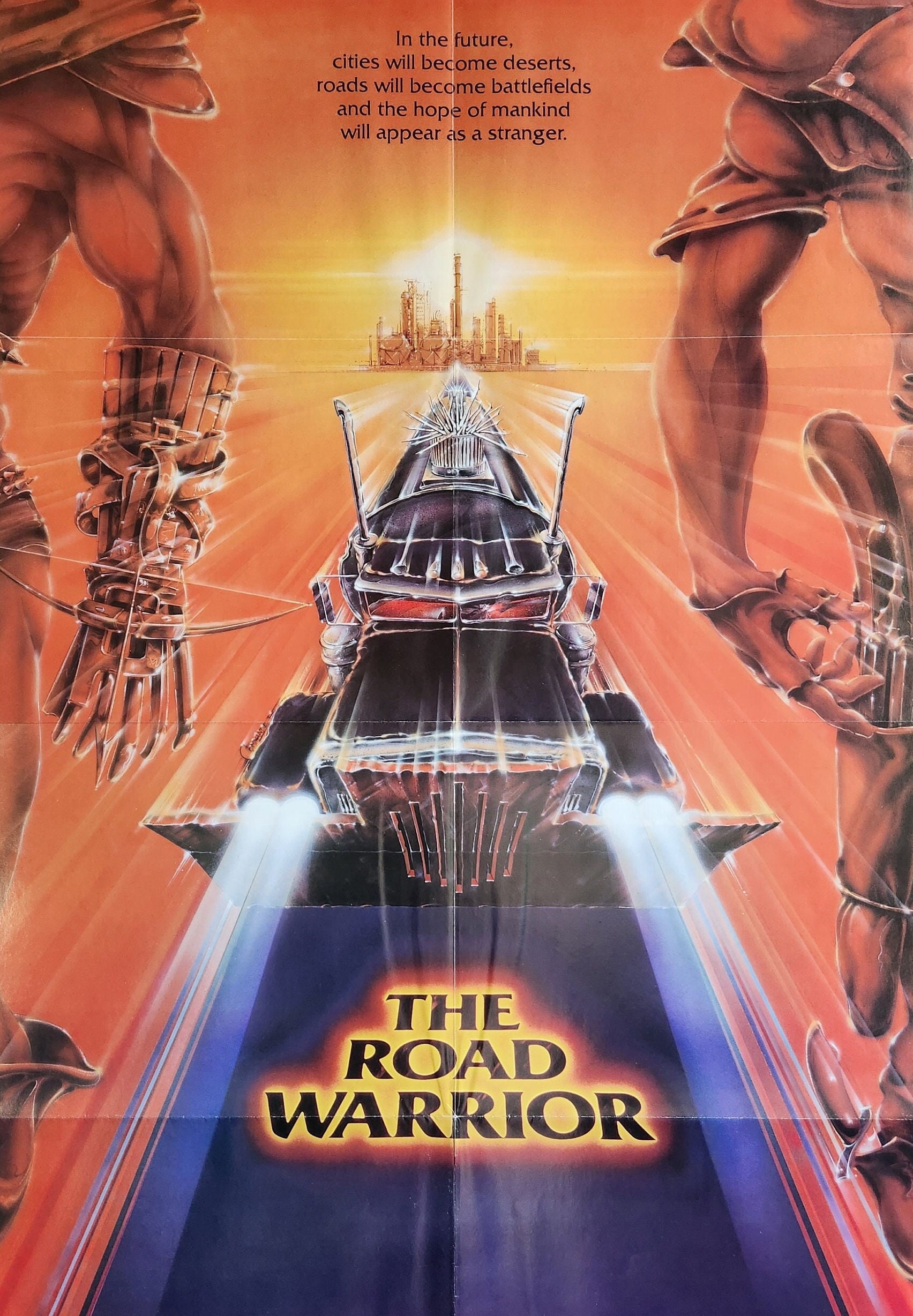 Max 2: the Road Warrior-original Vintage Poster for - Etsy